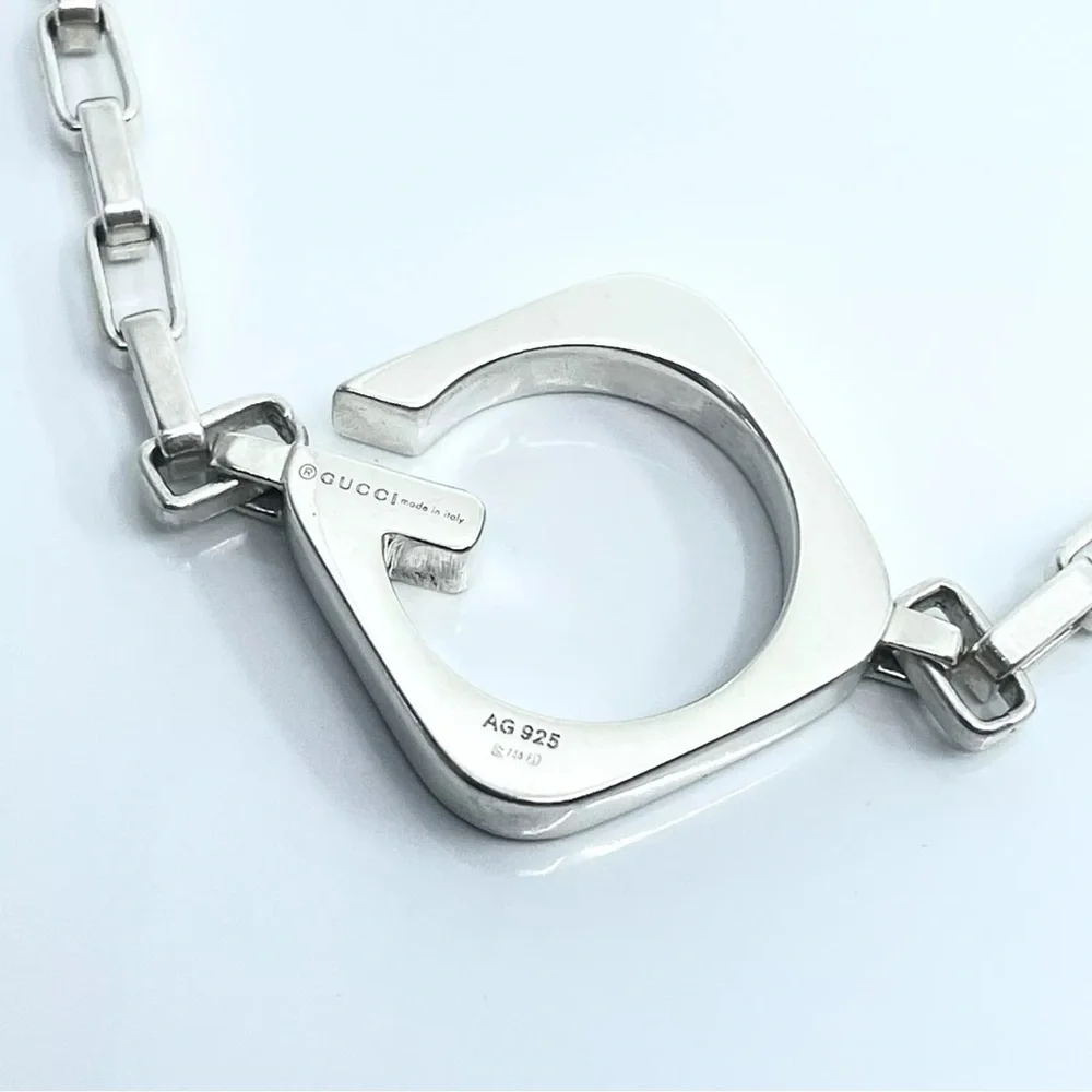 GUCCI G Bracelet Absolutely stunning!! 925 Sterling Silver
